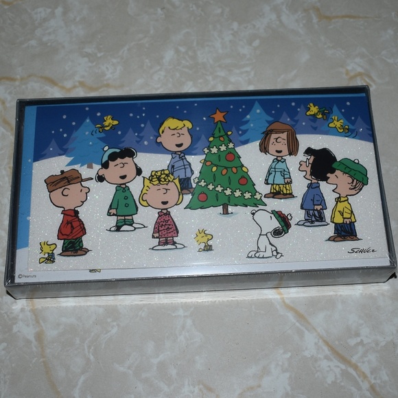 Hallmark Other - Hallmark Peanuts 16 Holiday Christmas Cards Snoopy